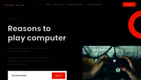What Darkonline.net website looked like in 2023 (1 year ago)