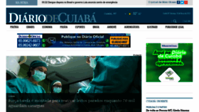 What Diariodecuiaba.com.br website looked like in 2023 (1 year ago)