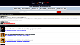 What Djmkb.com website looked like in 2023 (1 year ago)