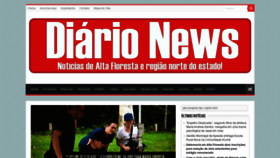 What Diarionews.com.br website looked like in 2023 (1 year ago)