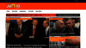 What Diariojunio.com.ar website looked like in 2023 (1 year ago)