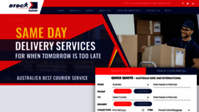 What Dtdcaustralia.com.au website looked like in 2023 (1 year ago)