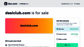 What Desiclub.com website looked like in 2023 (1 year ago)