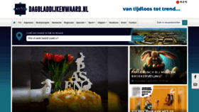 What Dagbladdijkenwaard.nl website looked like in 2023 (1 year ago)