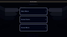 What Dramaload.ch website looked like in 2023 (2 years ago)