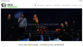 What Dcg-info.de website looked like in 2023 (1 year ago)