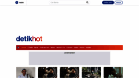 What Detikhot.com website looked like in 2023 (1 year ago)