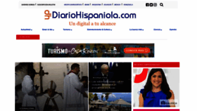 What Diariohispaniola.com website looked like in 2023 (1 year ago)