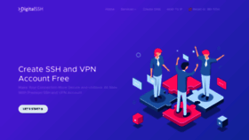 What Digitalssh.net website looked like in 2023 (2 years ago)