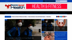 What Discoveryhealthjournal.com website looked like in 2023 (1 year ago)