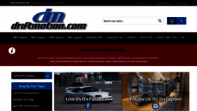 What Driftmotion.com website looked like in 2023 (1 year ago)