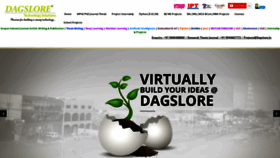What Dagslore.in website looked like in 2023 (1 year ago)