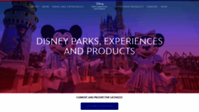 What Disneyconsumerproducts.com website looked like in 2023 (1 year ago)