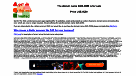 What Djis.com website looked like in 2023 (1 year ago)