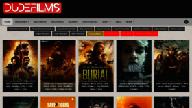 What Dudefilms.in website looked like in 2023 (This year)