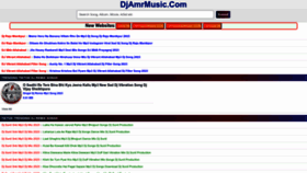 What Djamr.com website looked like in 2023 (This year)