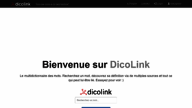 What Dicolink.com website looked like in 2023 (1 year ago)