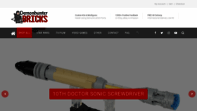 What Demonhunterbricks.co.uk website looked like in 2023 (2 years ago)