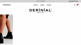 What Derinial.com website looked like in 2023 (1 year ago)