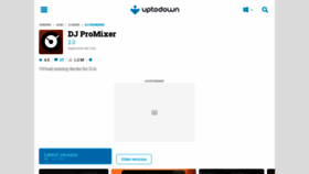 What Dj-pro-mixer.en.uptodown.com website looked like in 2023 (1 year ago)
