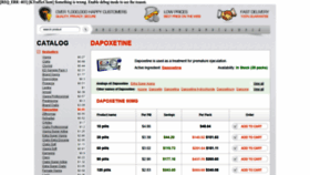 What Dapoxetine24.online website looked like in 2023 (1 year ago)