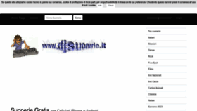 What Djsuonerie.it website looked like in 2023 (This year)
