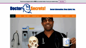 What Doctorsecrets.com website looked like in 2023 (This year)