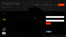 What Dogglounge.com website looked like in 2023 (This year)