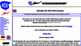 What Der-maxfahrer.de website looked like in 2023 (1 year ago)