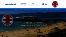 What Dorsetweb.co.uk website looked like in 2023 (This year)