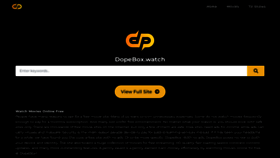 What Dopebox.watch website looked like in 2023 (2 years ago)