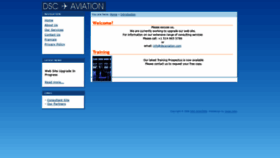 What Dscaviation.com website looked like in 2023 (This year)