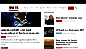 What Dailyfriend.co.za website looked like in 2023 (2 years ago)