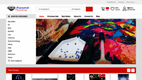 What Diamondpaintingoutlet.com website looked like in 2023 (This year)