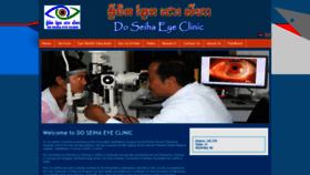 What Doseihaeyeclinic.com website looked like in 2023 (This year)
