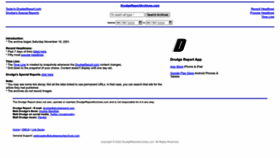 What Drudgereportarchives.com website looked like in 2023 (This year)