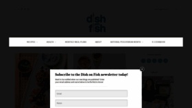 What Dishonfish.com website looked like in 2023 (This year)
