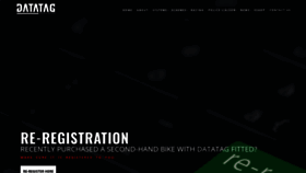 What Datatag.co.uk website looked like in 2023 (3 years ago)