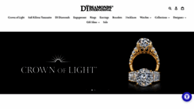 What Diamondsinternational.com website looked like in 2023 (This year)