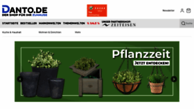 What Danto.de website looked like in 2023 (2 years ago)