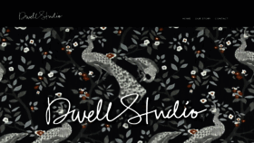 What Dwellstudio.com website looked like in 2023 (This year)