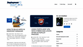What Deploymentshare.com website looked like in 2023 (2 years ago)