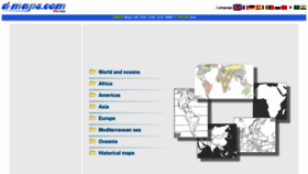 What D-maps.com website looked like in 2023 (This year)