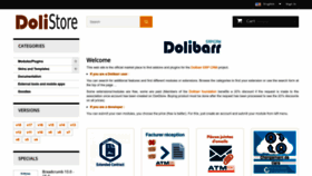 What Dolistore.com website looked like in 2023 (This year)