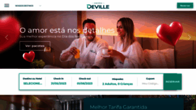 What Deville.com.br website looked like in 2023 (This year)