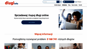 What Dlugi.info website looked like in 2023 (This year)