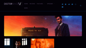 What Doctorwhotv.co.uk website looked like in 2023 (3 years ago)