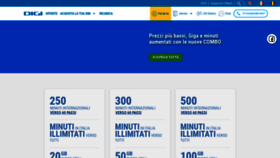 What Digimobil.it website looked like in 2023 (This year)