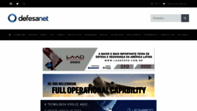 What Defesanet.com.br website looked like in 2023 (2 years ago)