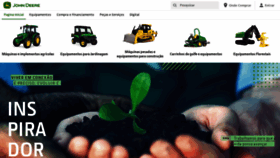 What Deere.com.br website looked like in 2023 (This year)